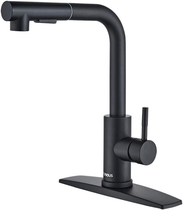 Matte Black Kitchen Faucets